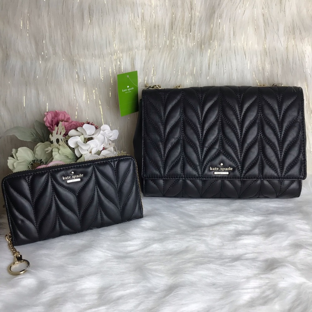 ❌SOLD❌Kate Spade Briar Lane Quilted Bag Wallet Set - Picture 6 of 8